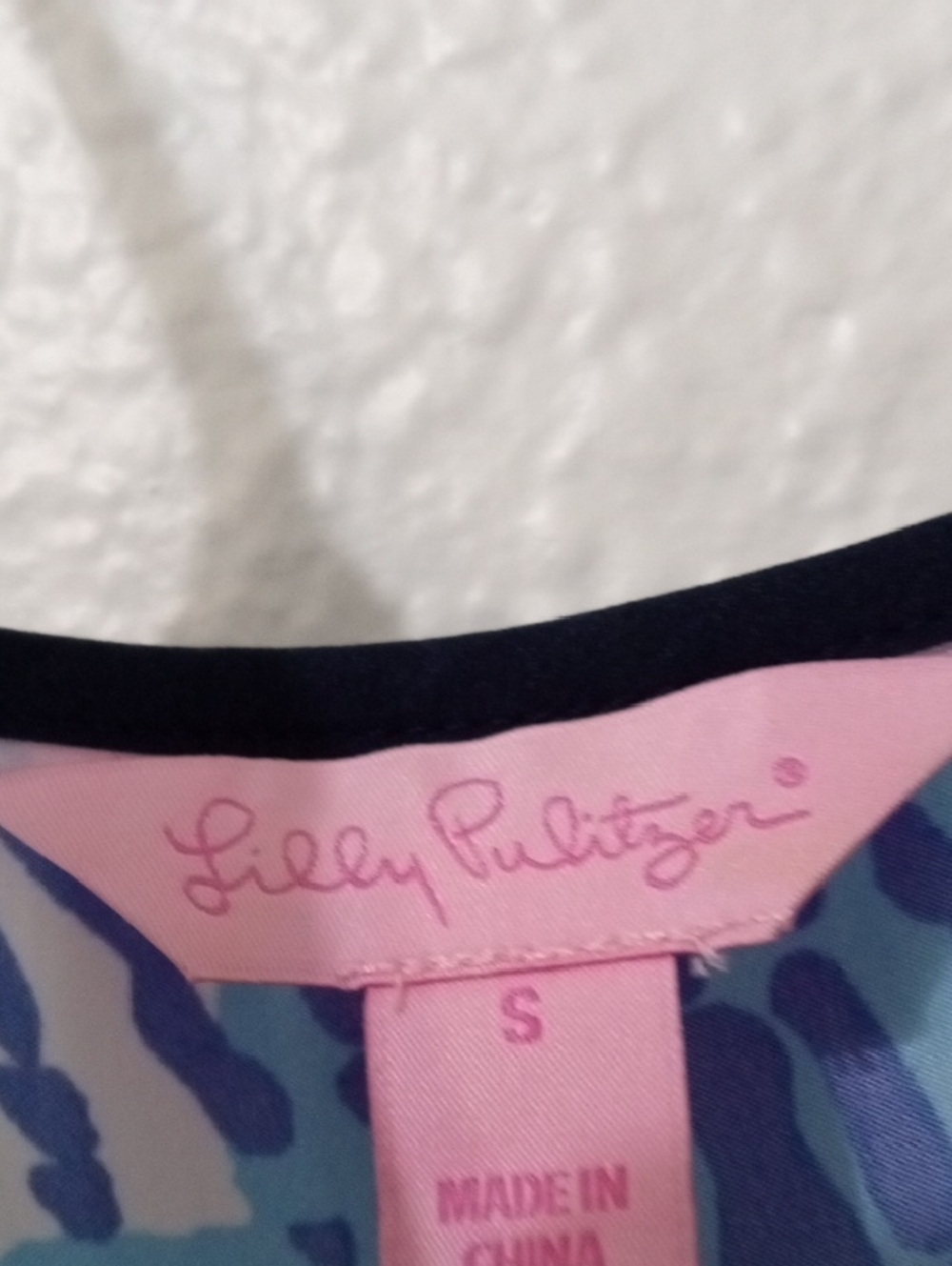 Lilly Pulitzer Pink and Blue Deana Romper - Picture 3 of 7